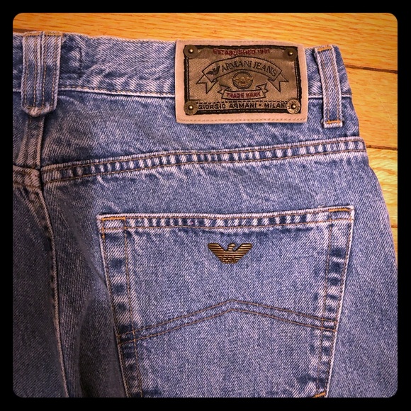 giorgio armani mens jeans